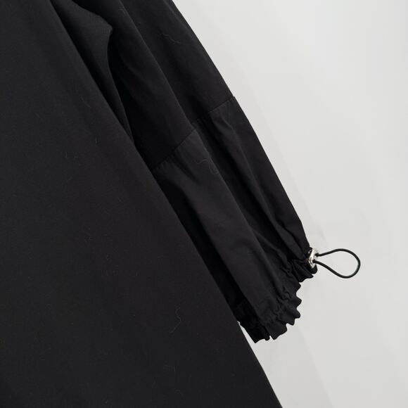 E.L.I. Top Size Medium Black Luxury Knit Peruvian Pima Cotton Stretch Drawstring - Picture 9 of 13